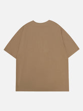 T-shirt papillon encré